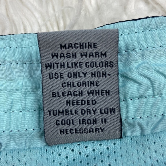 Oleg Cassini Sport 90’s Style Windbreaker Mesh Lined Athletic Blue Pants - Picture 8 of 8